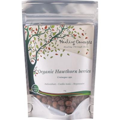 Healing Concepts Organic Hawthorn Berries 50g Healing Concepts Organic Hawthorn Berries 50g